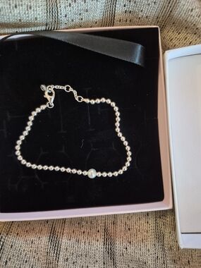 Pandora Treated Freshwater Cultured Pearl & Beads Bracelet